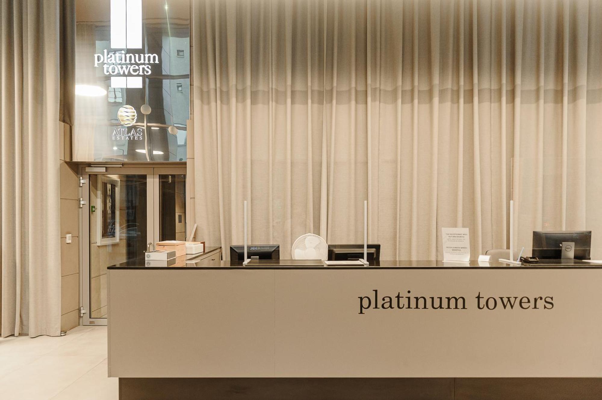 Lumina Apart With Balcony Platinum Tower Varsó Kültér fotó